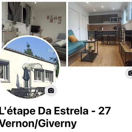 Апартаменты L'etape Da Estrela-nid Douillet-vernon Giverny